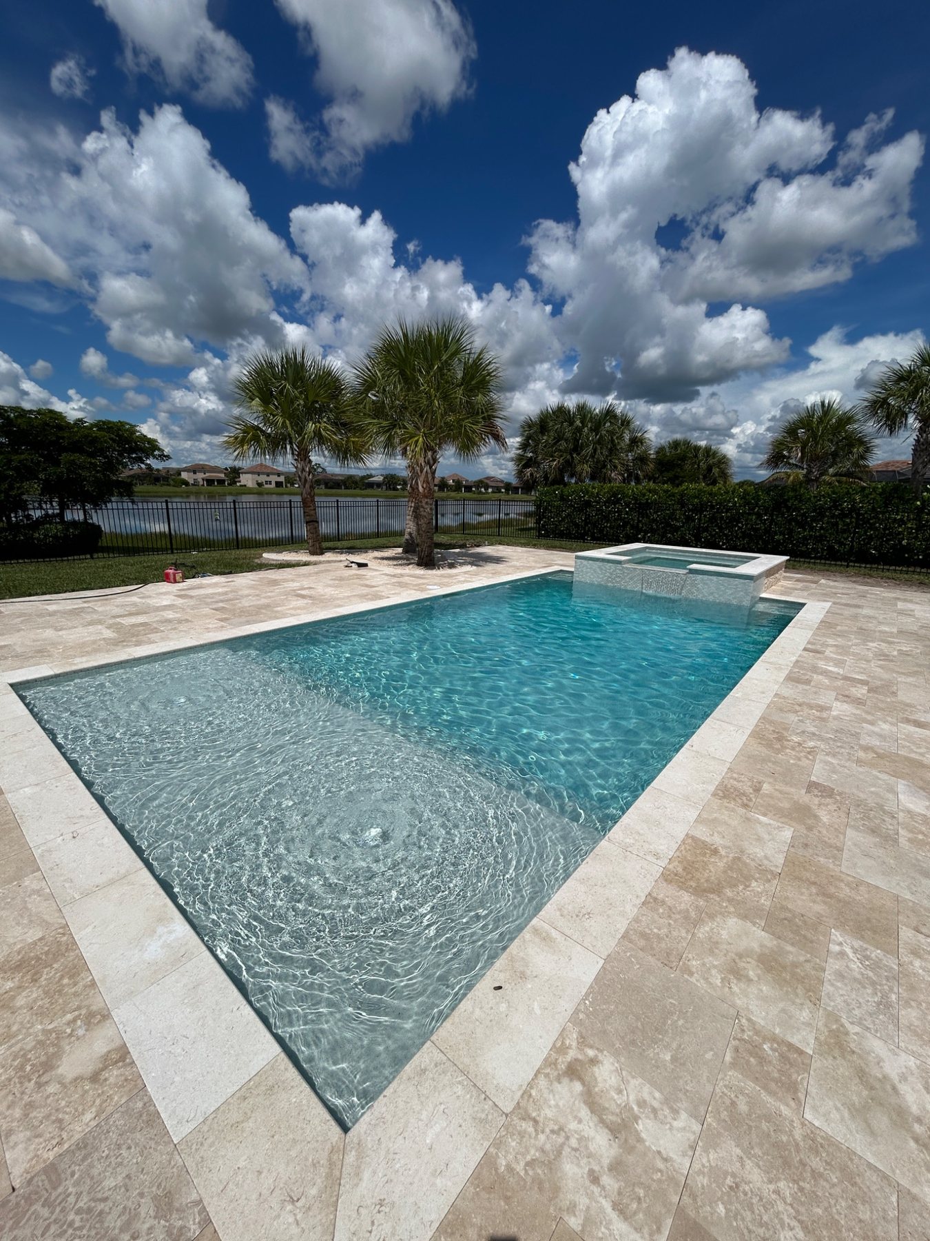 Sunshine Custom Pools completed pool project 1